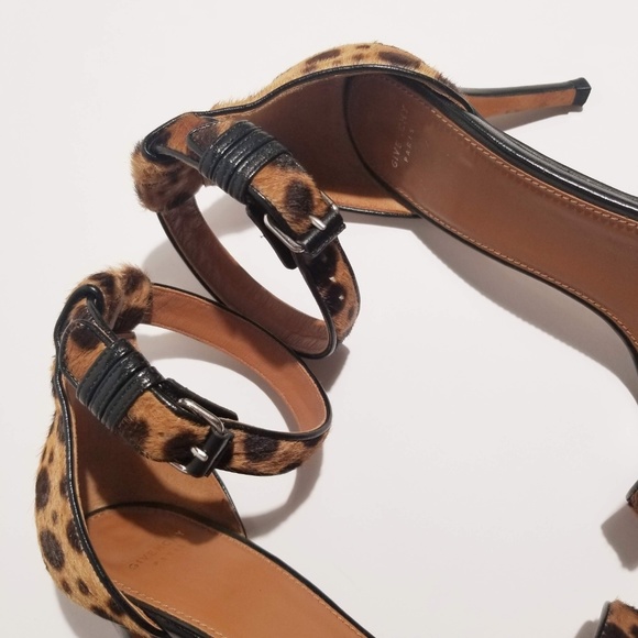 Givenchy Nadia Heels With Leopard Print Calf Hair - Picture 2 of 8